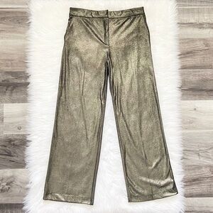 Joie Gold Metallic Pants